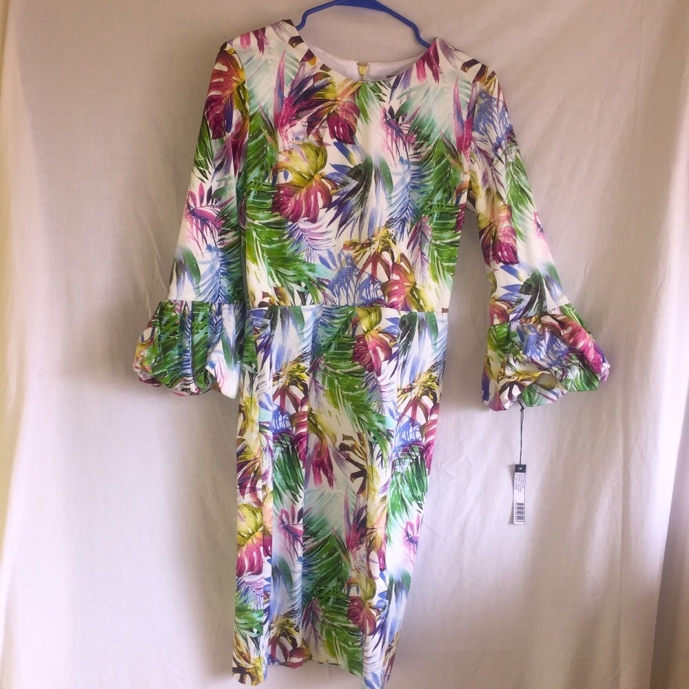 Issue NY Tropical print dress